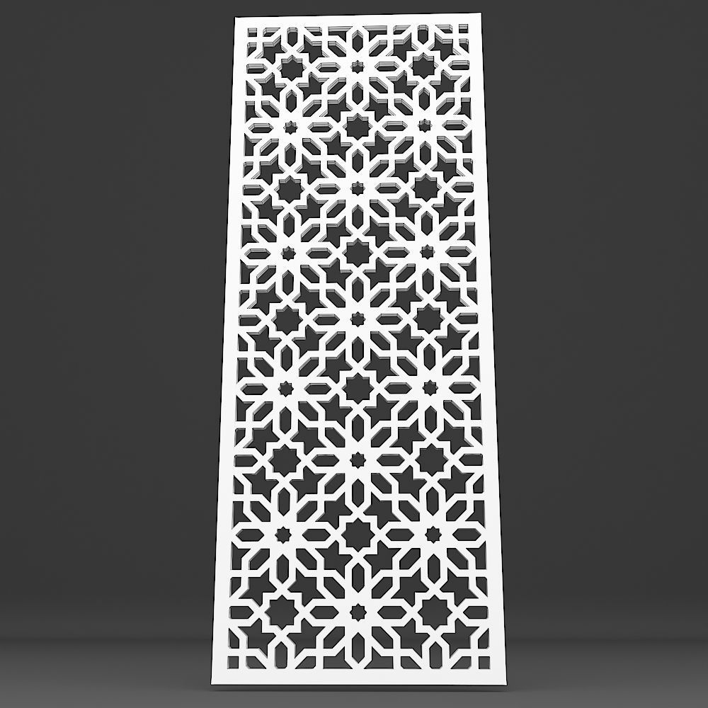 Decorative Panel 3D model_9