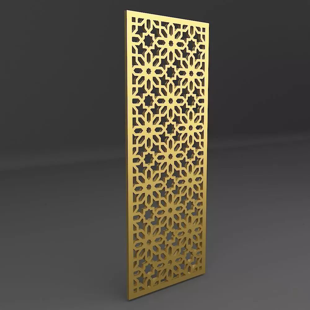 Decorative Panel 3D model_0