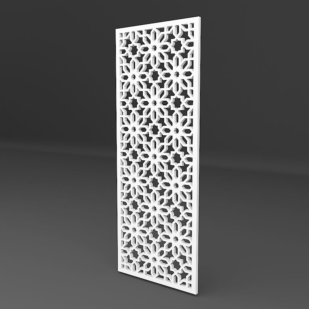 Decorative Panel 3D model_7