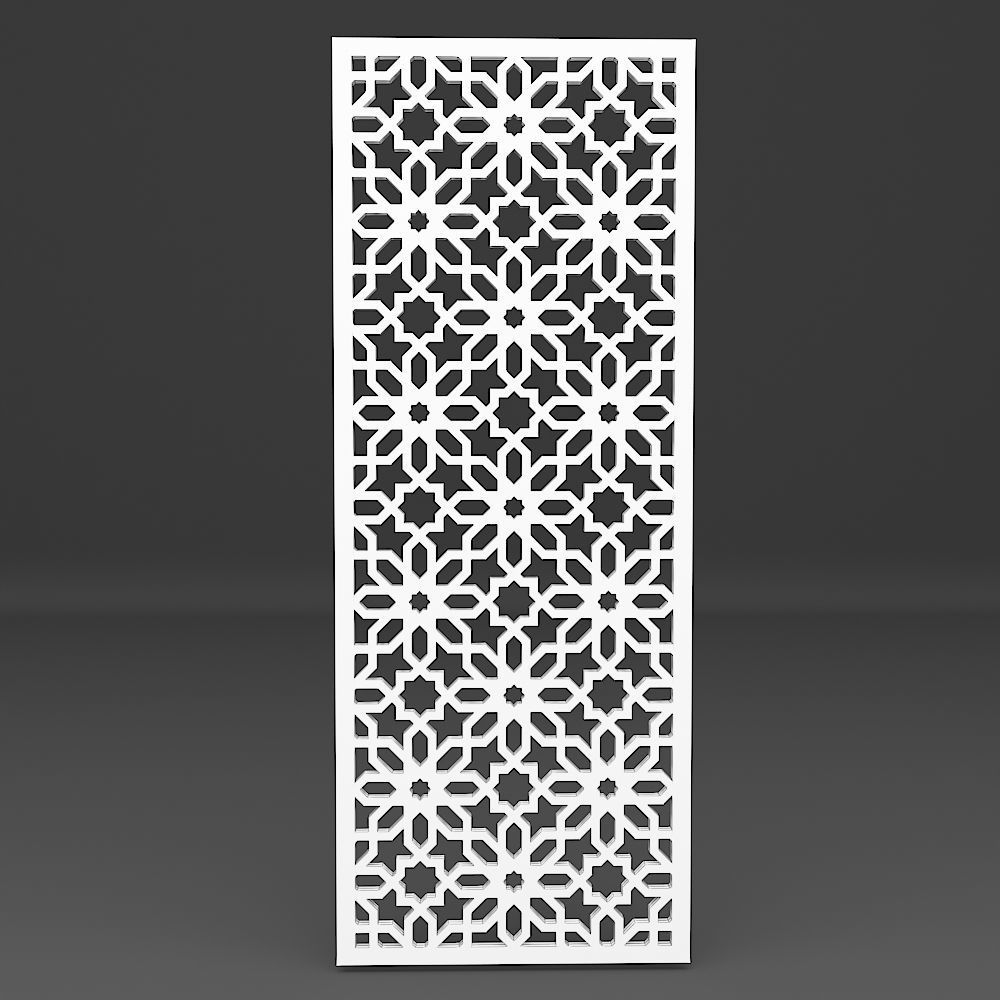 Decorative Panel 3D model_6
