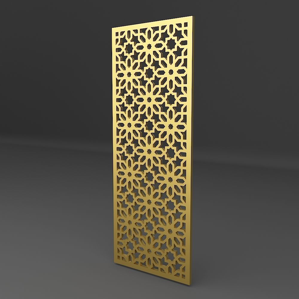 Decorative Panel 3D model_2