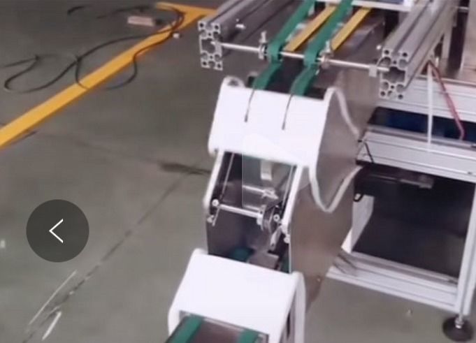 Bandage mask machine - automatic feeding 3D model_1