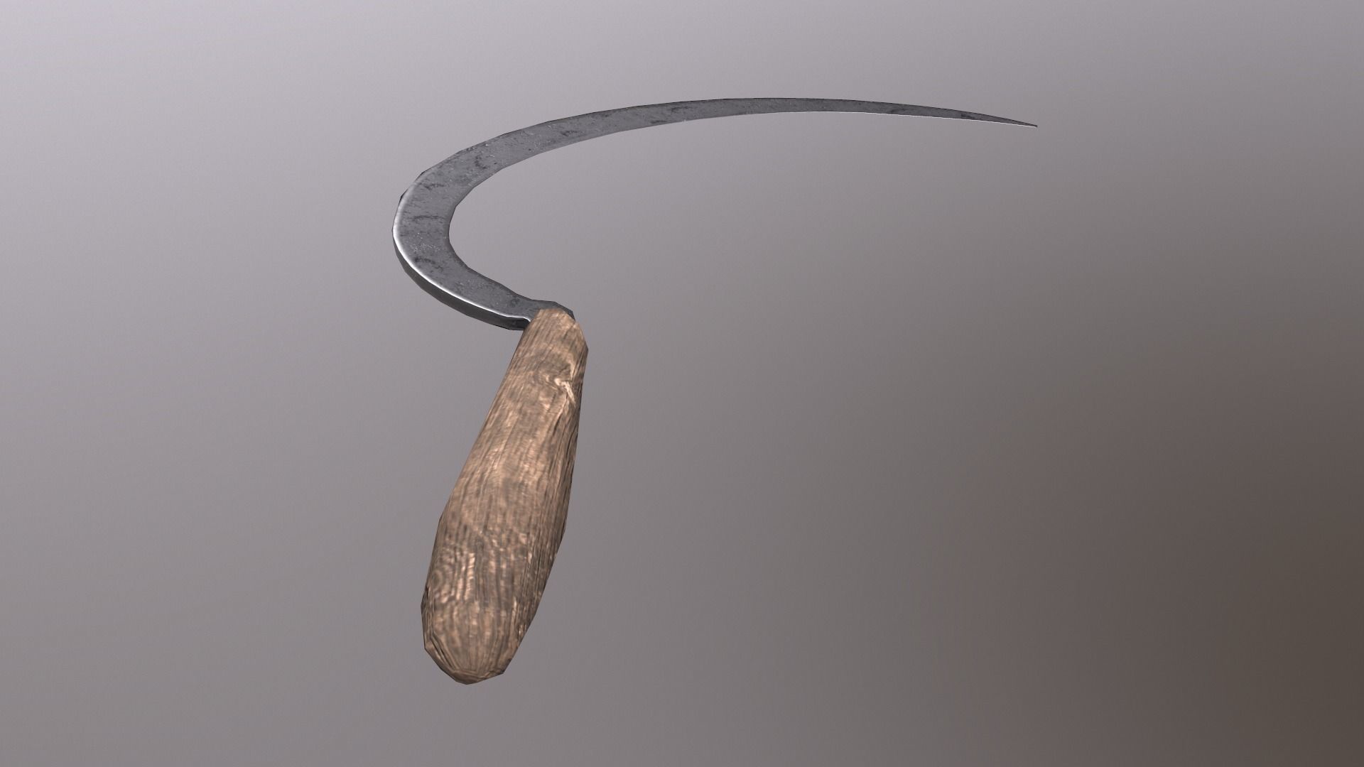 Sickle V2 Low-poly 3D model_19