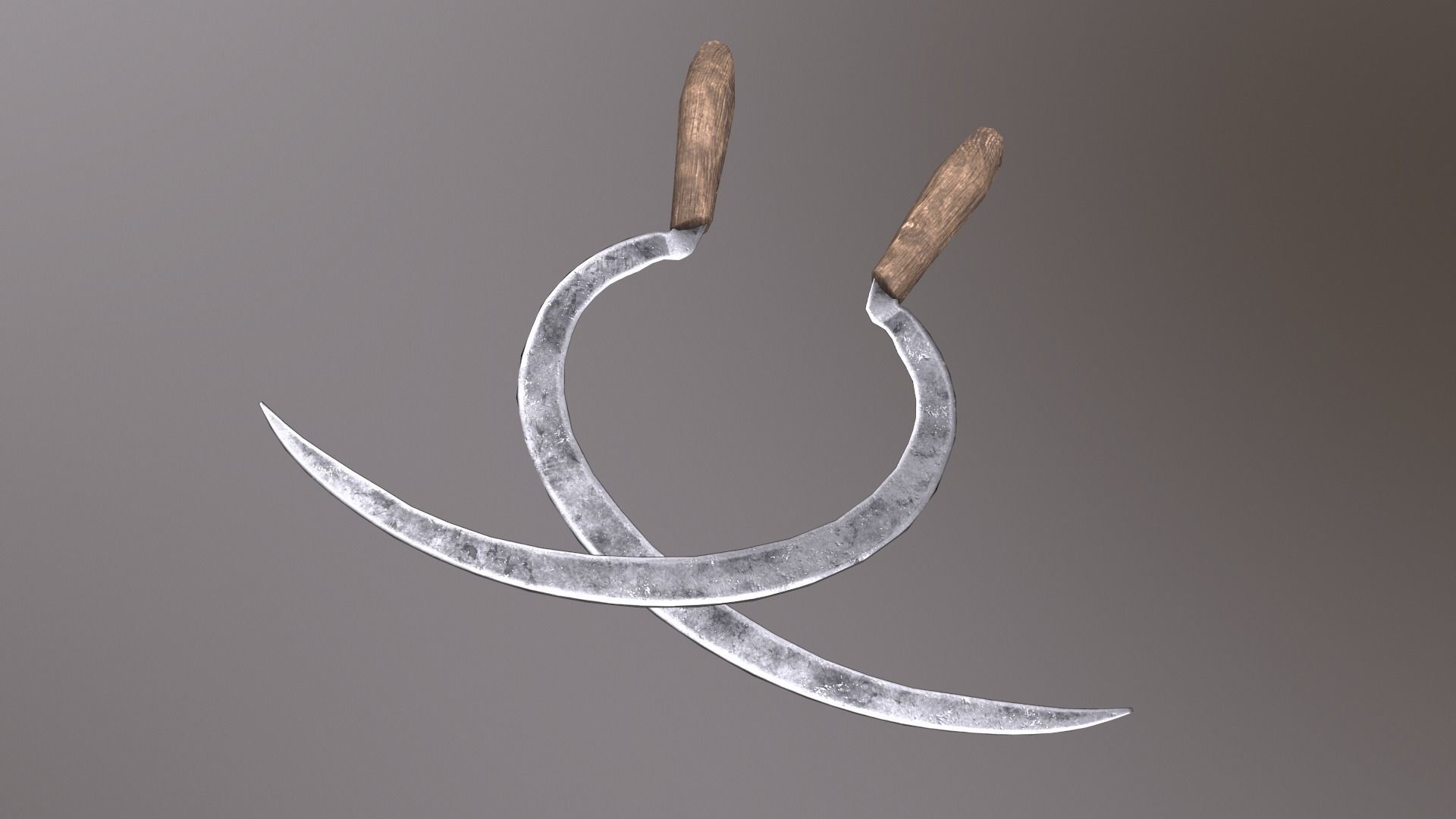 Sickle V2 Low-poly 3D model_15