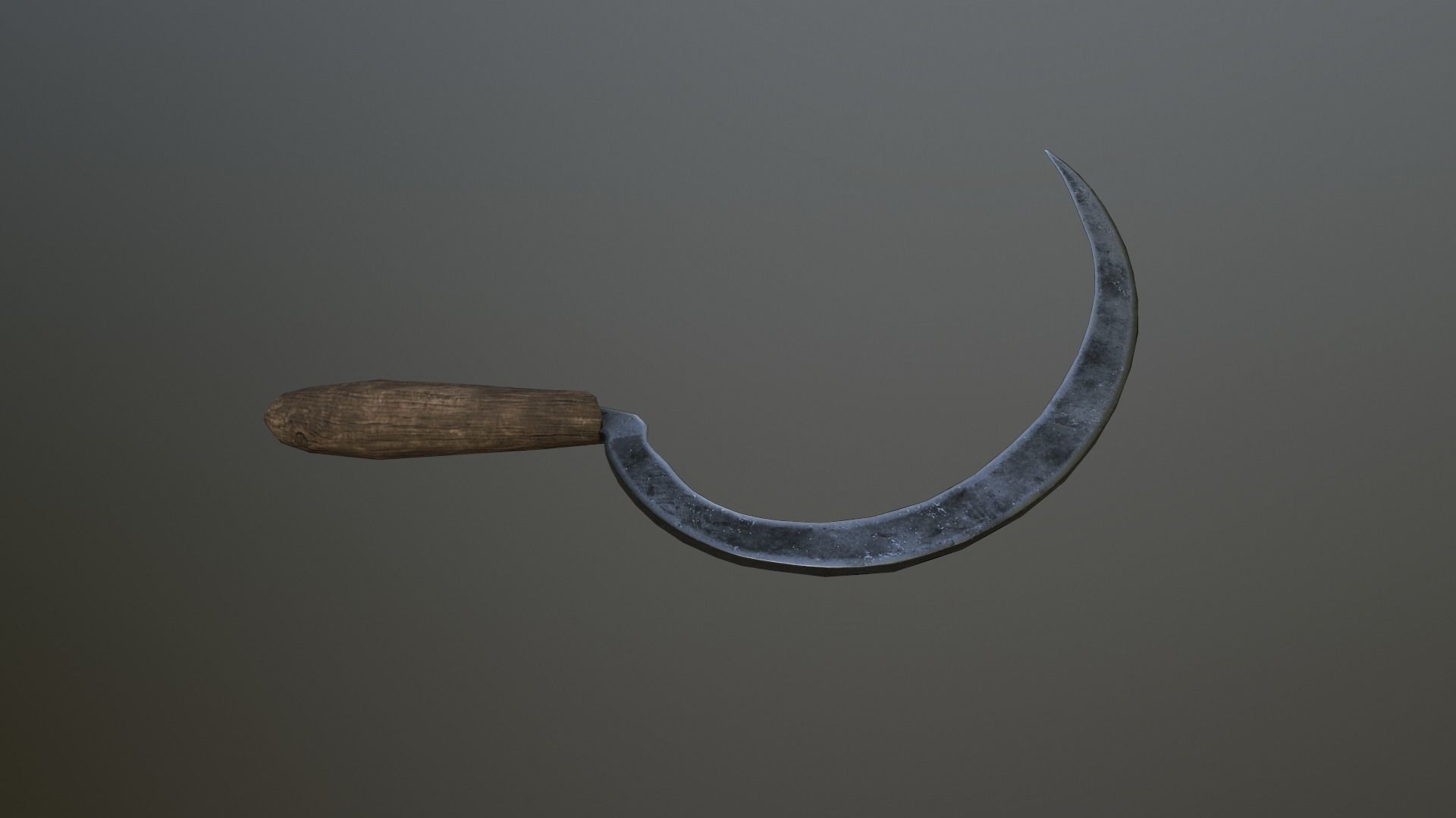 Sickle V2 Low-poly 3D model_25