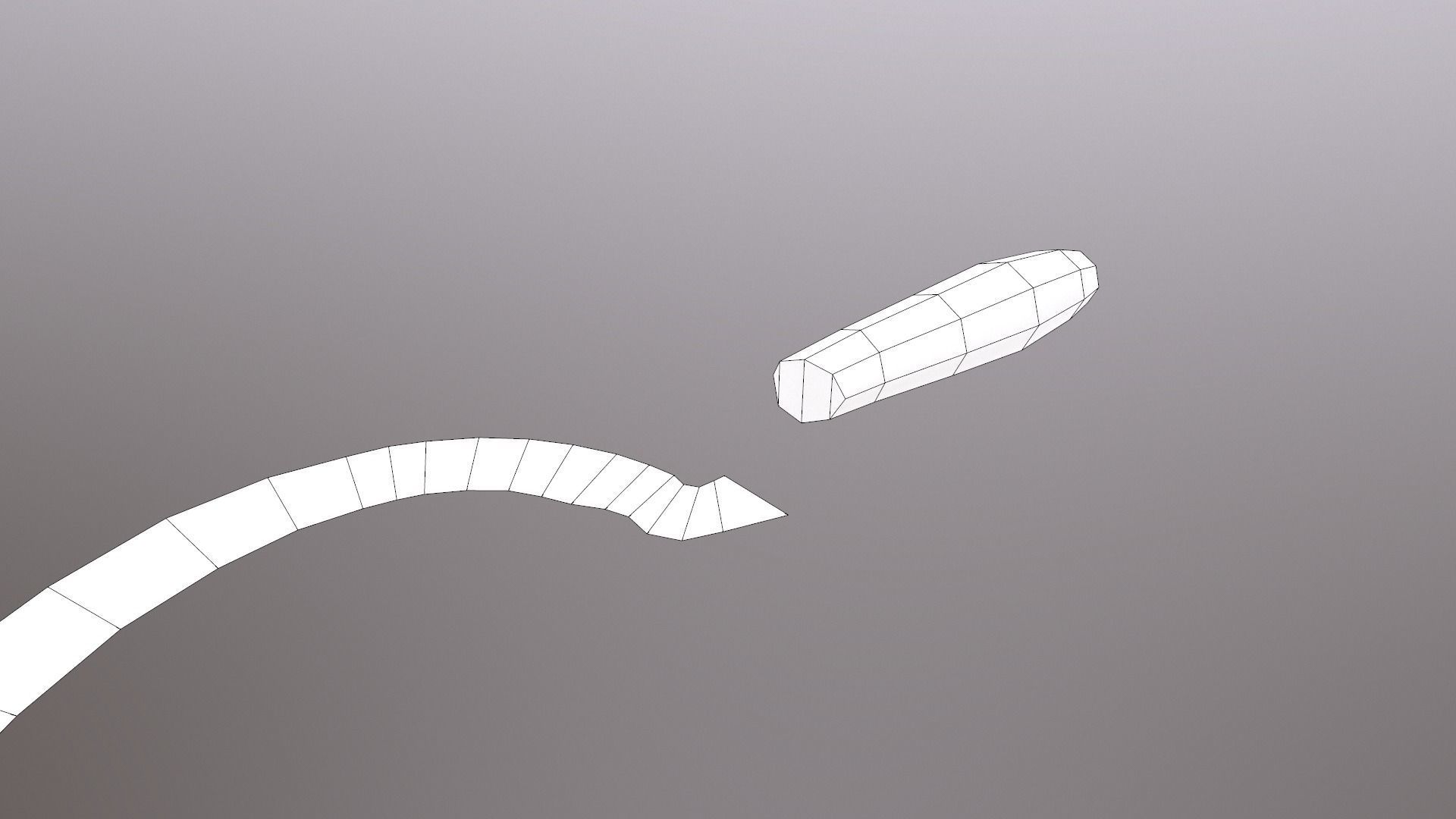 Sickle V2 Low-poly 3D model_38