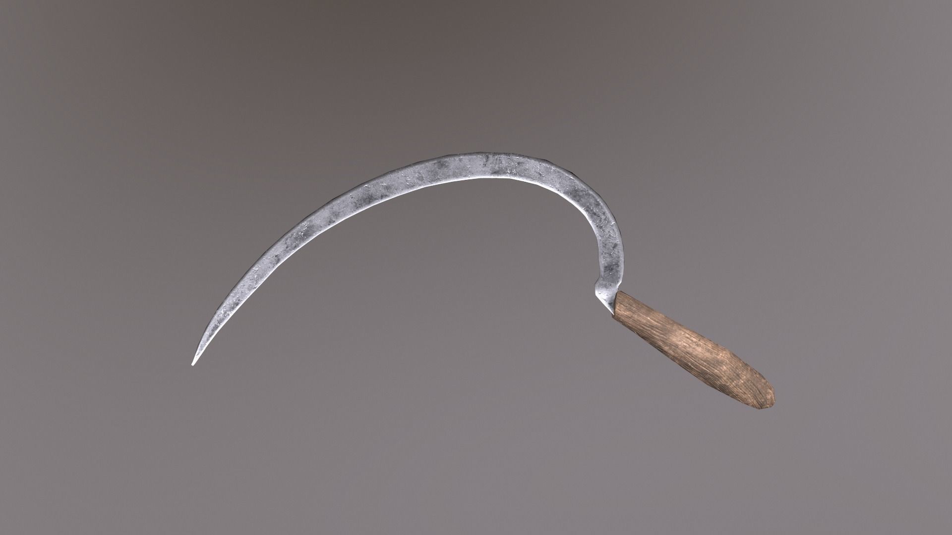 Sickle V2 Low-poly 3D model_13
