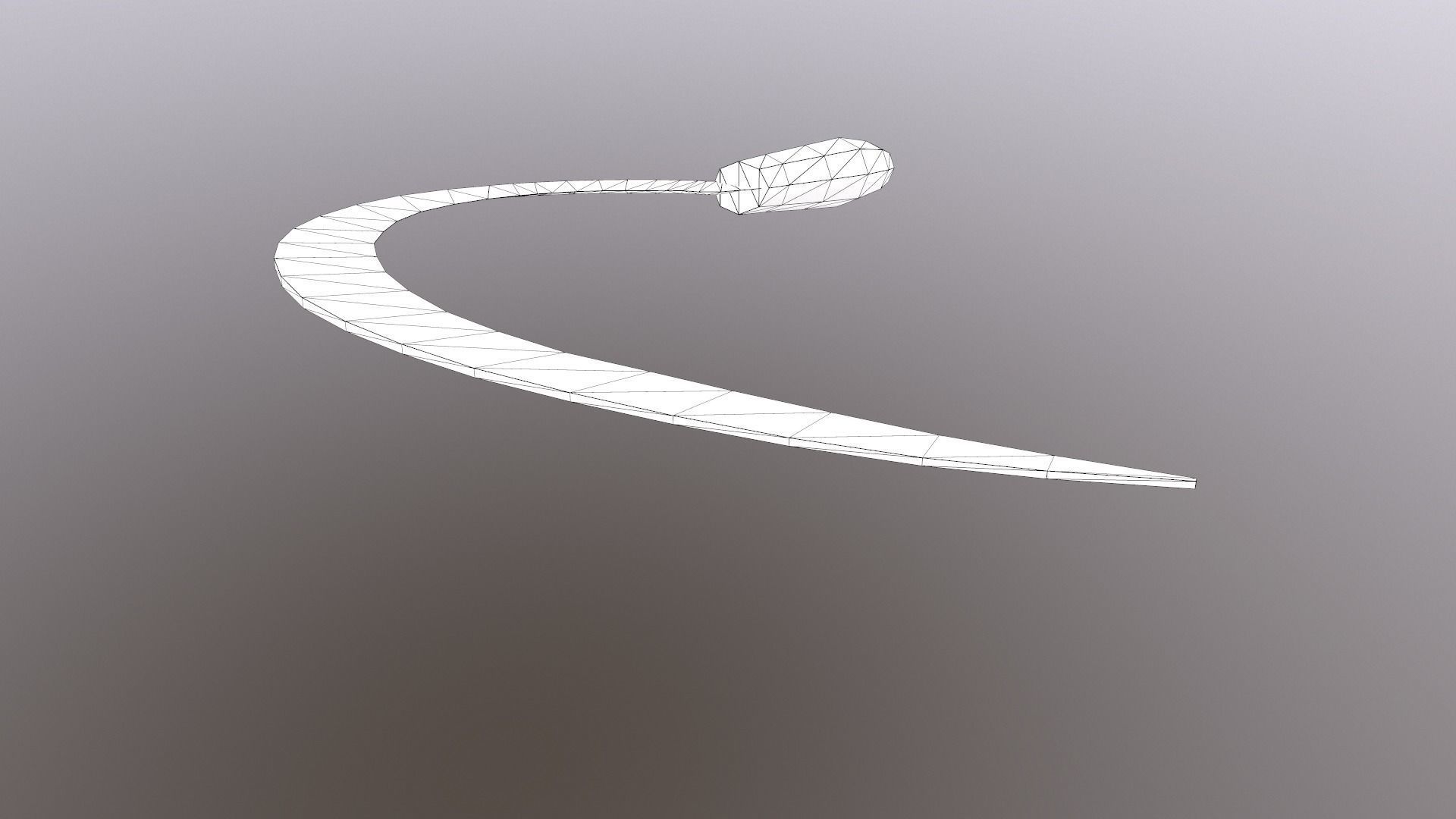 Sickle V2 Low-poly 3D model_48