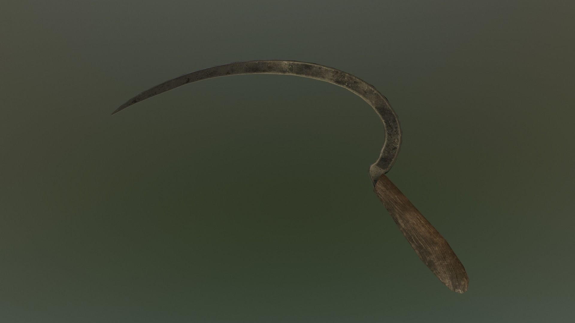 Sickle V2 Low-poly 3D model_20