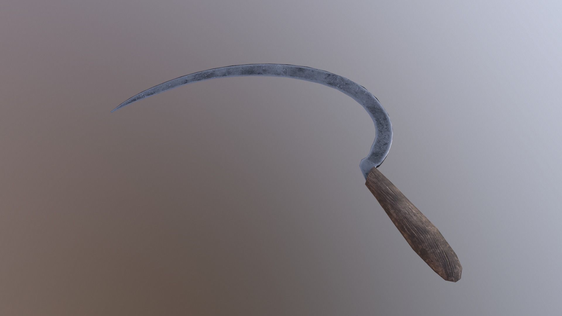Sickle V2 Low-poly 3D model_21