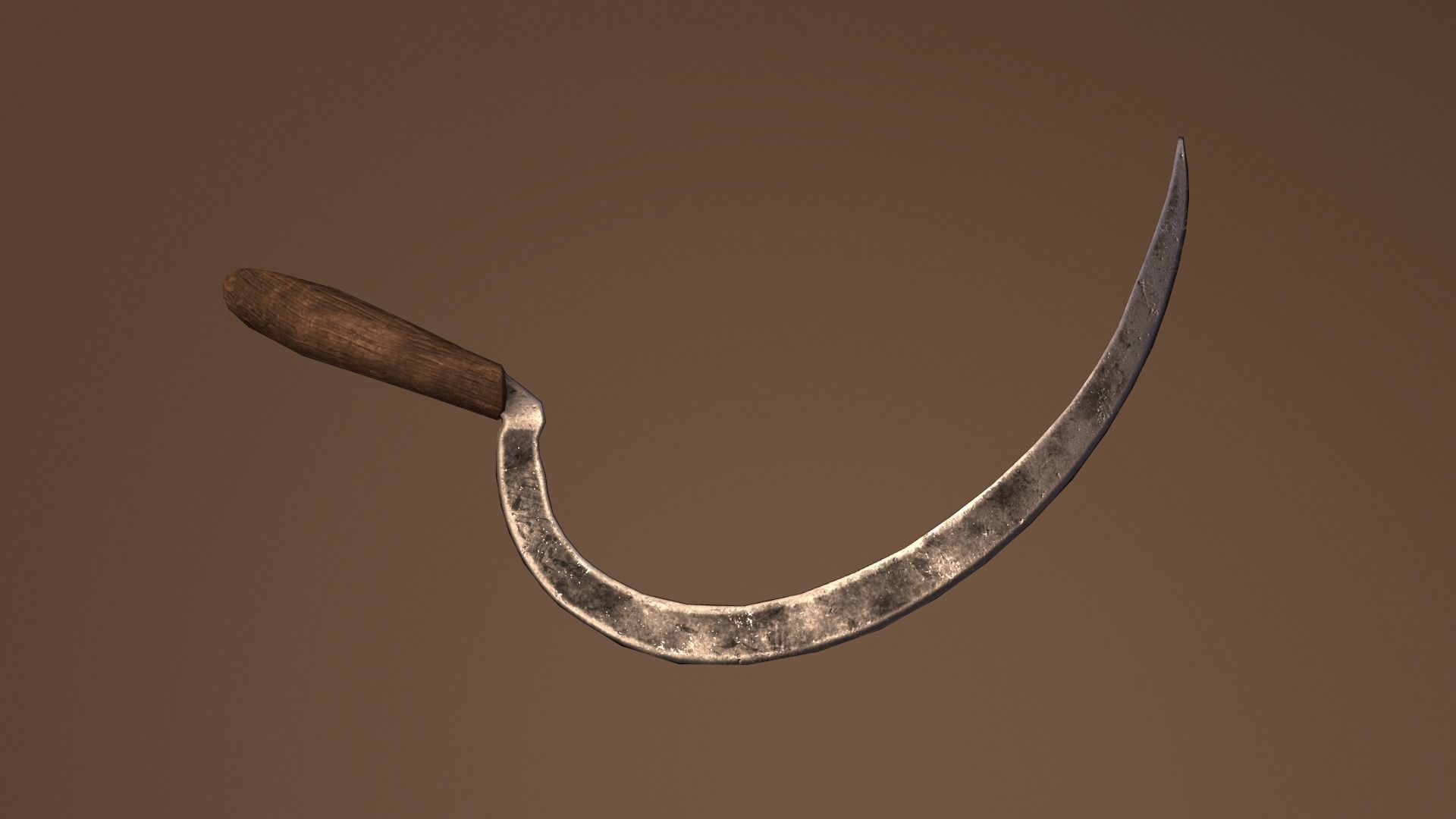 Sickle V2 Low-poly 3D model_31