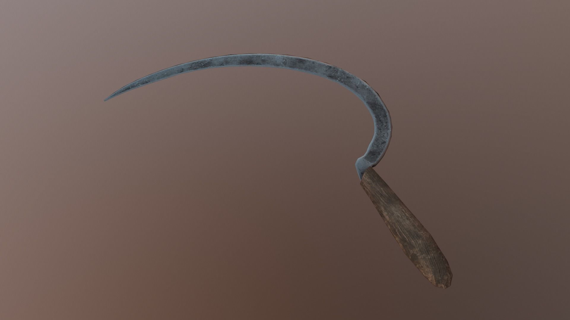 Sickle V2 Low-poly 3D model_30