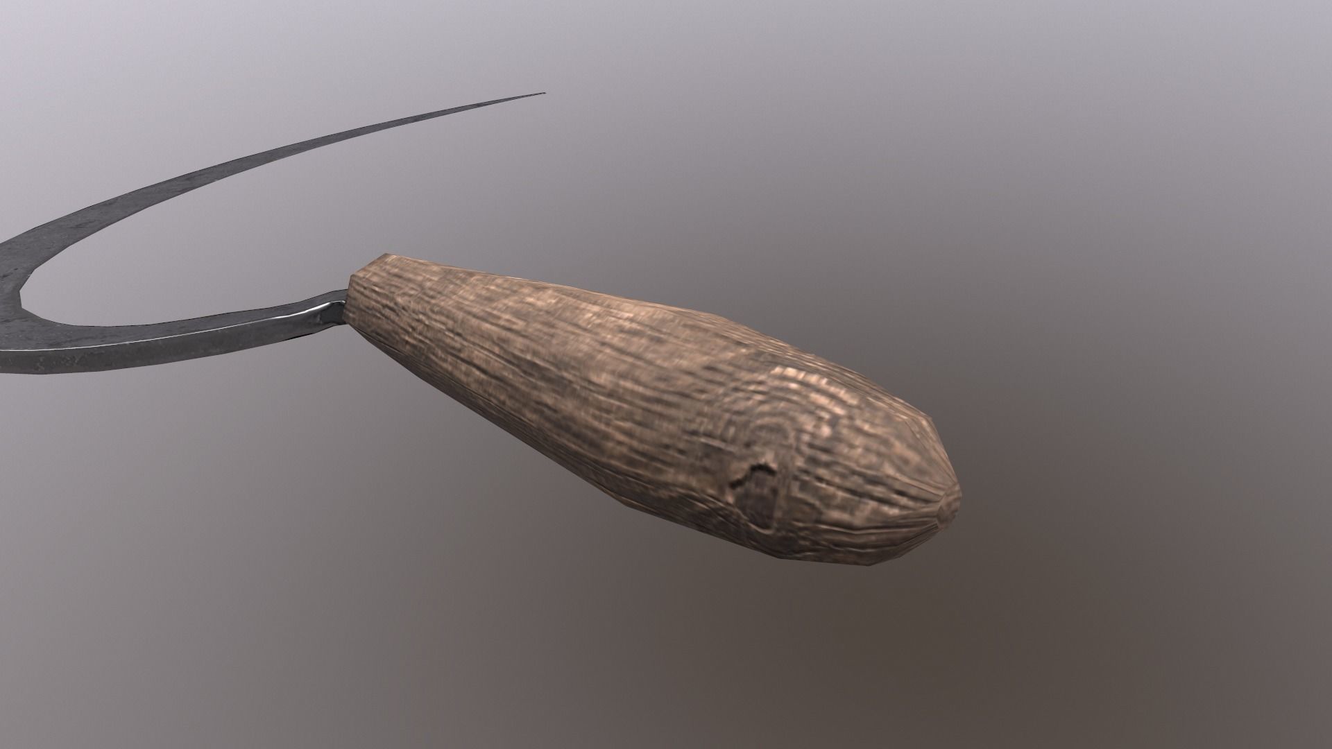 Sickle V2 Low-poly 3D model_18