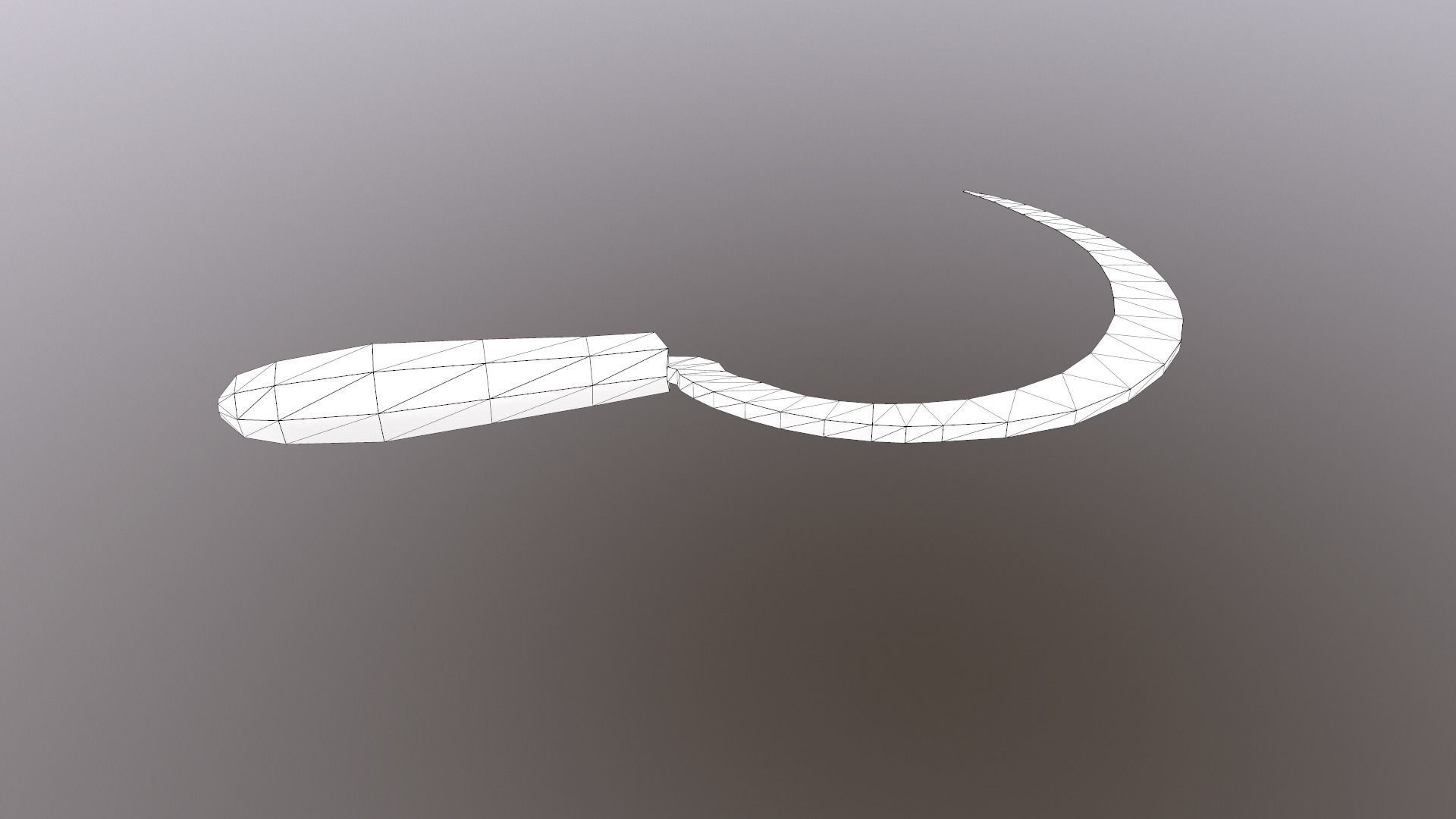 Sickle V2 Low-poly 3D model_43