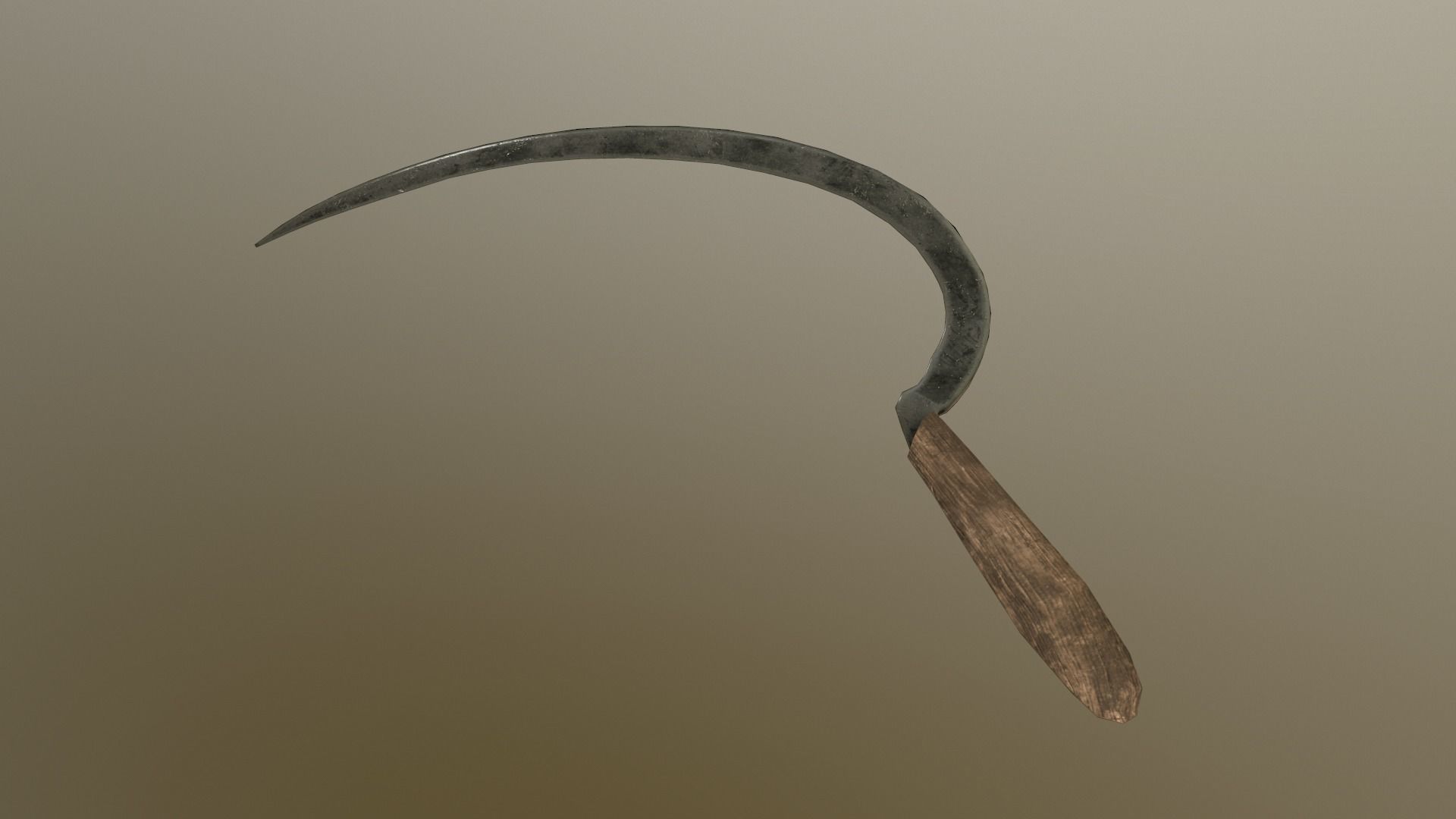Sickle V2 Low-poly 3D model_26