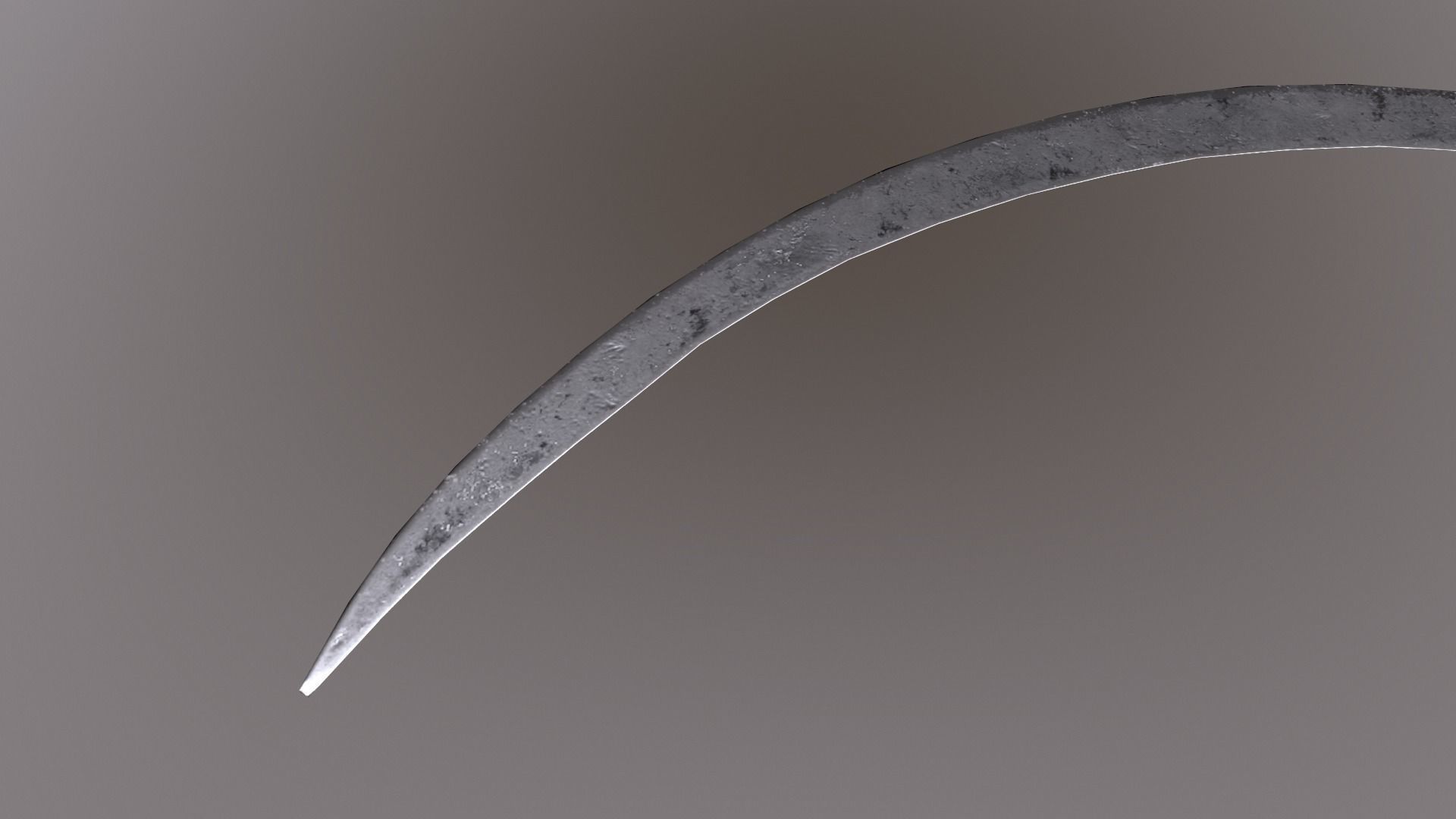 Sickle V2 Low-poly 3D model_8