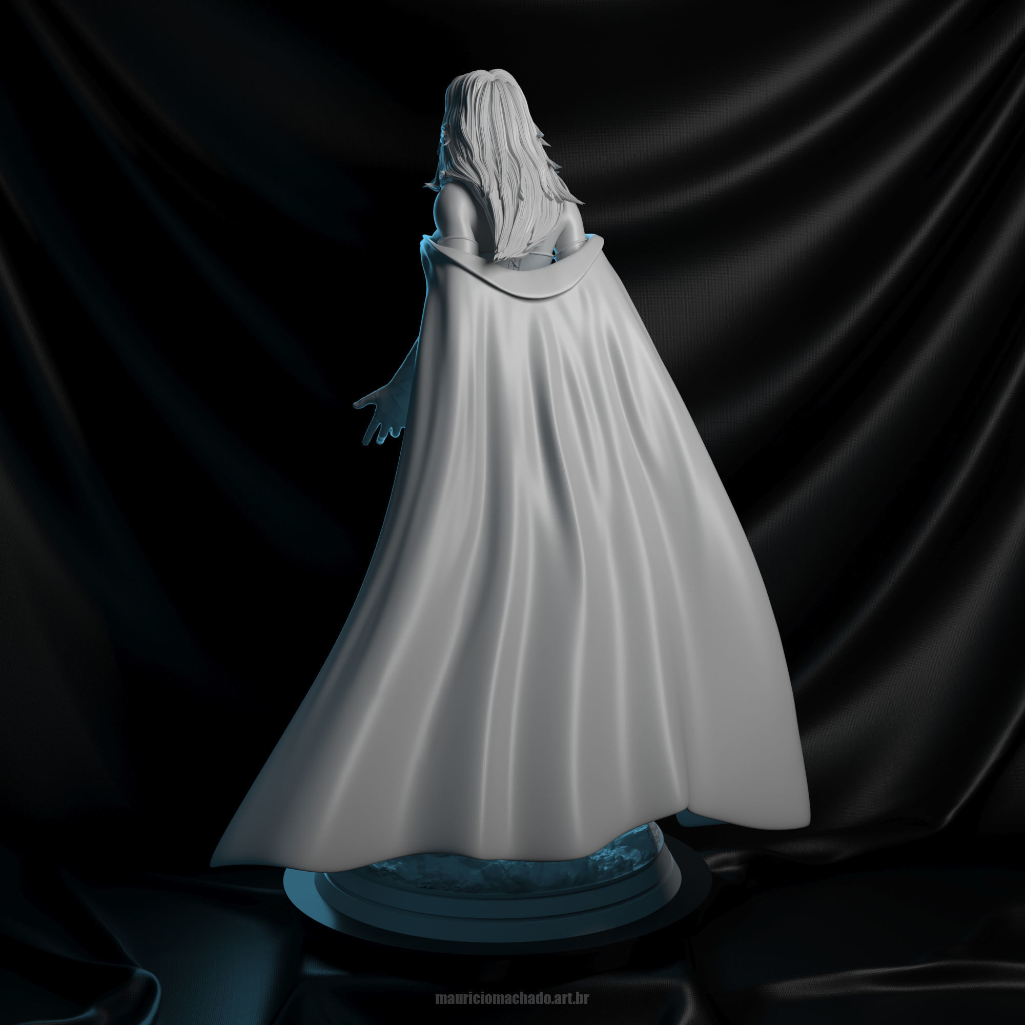 Emma Frost - X-Men 3D print model_8