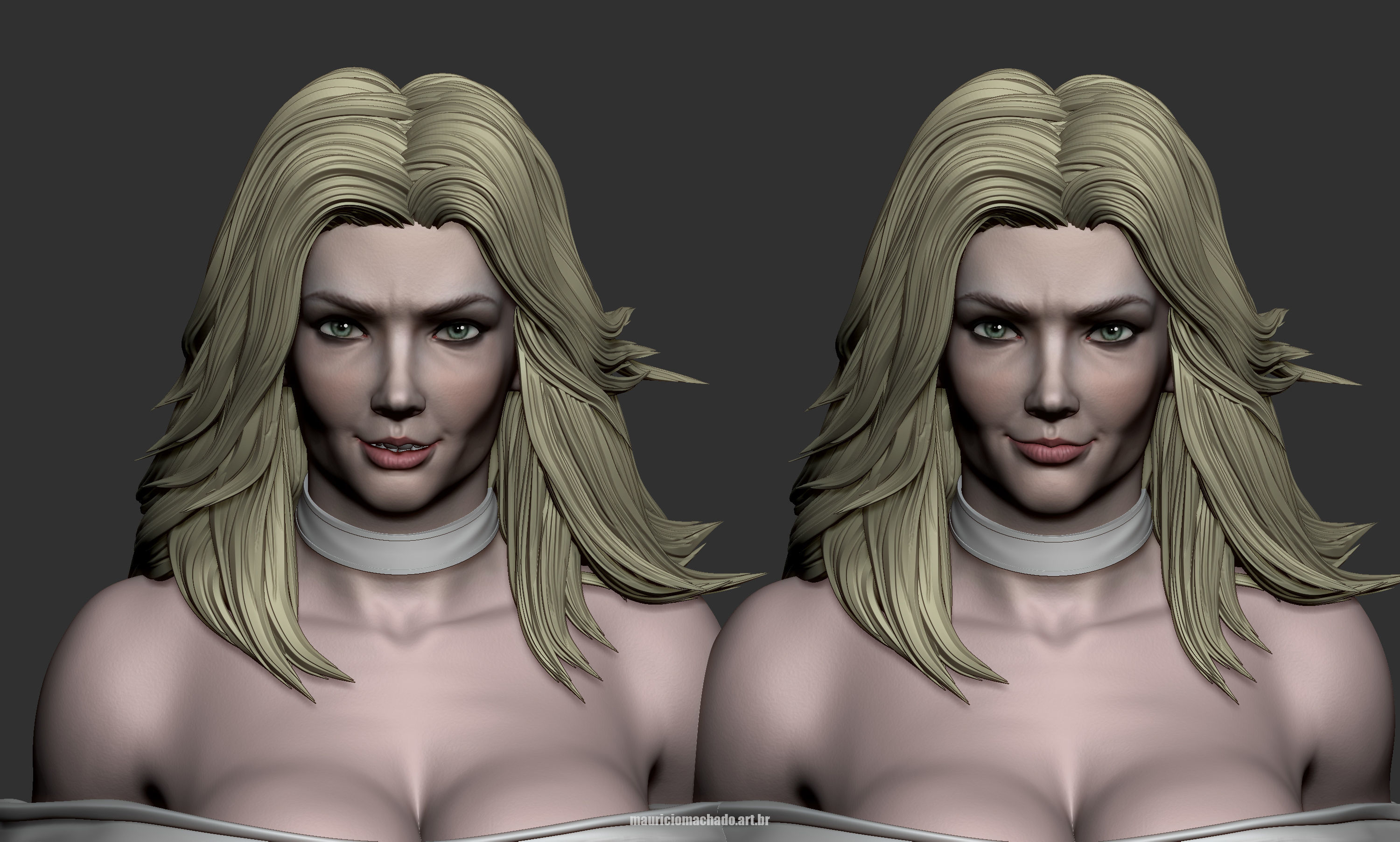 Emma Frost - X-Men 3D print model_13