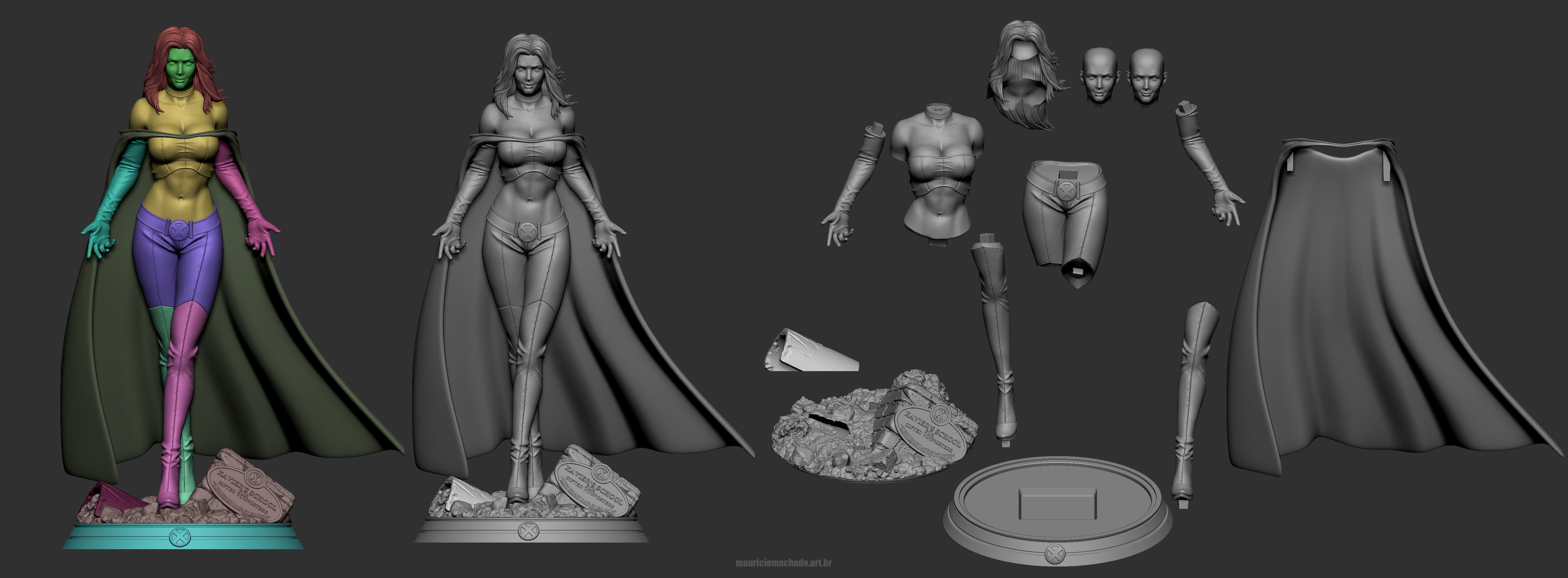 Emma Frost - X-Men 3D print model_14