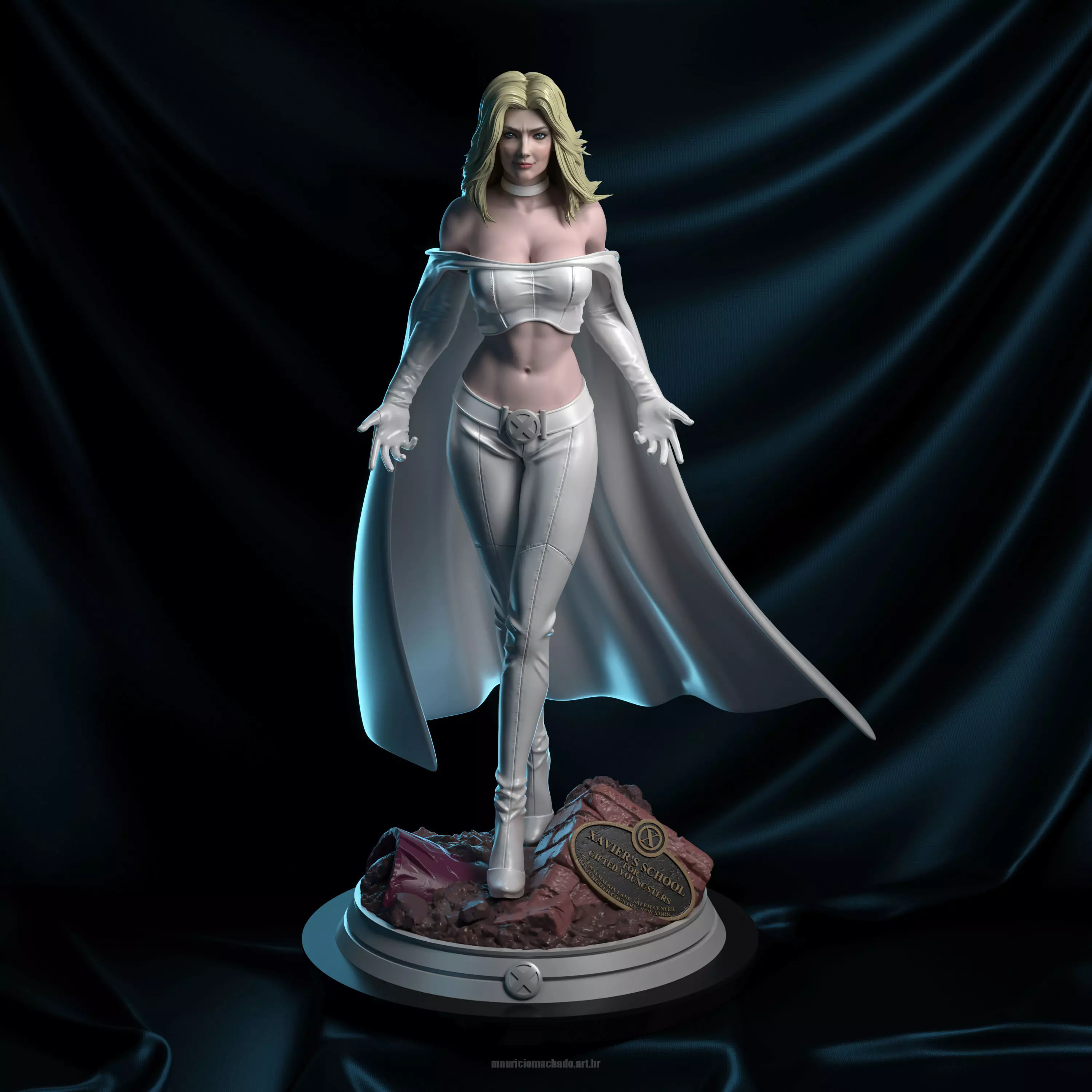 Emma Frost - X-Men 3D print model_0