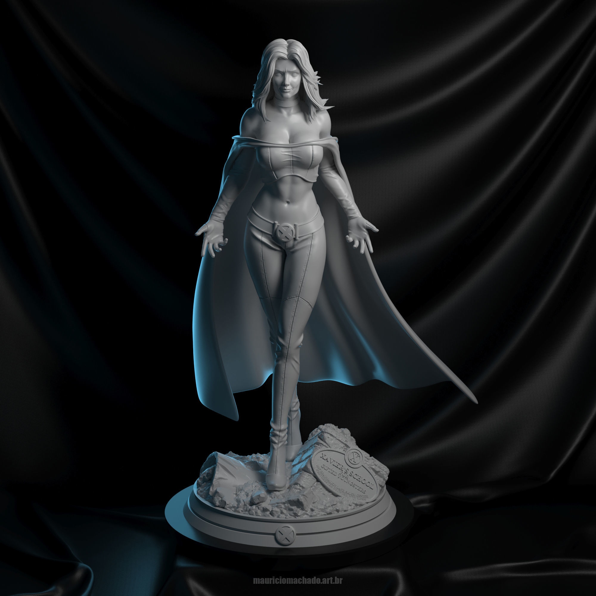 Emma Frost - X-Men 3D print model_6