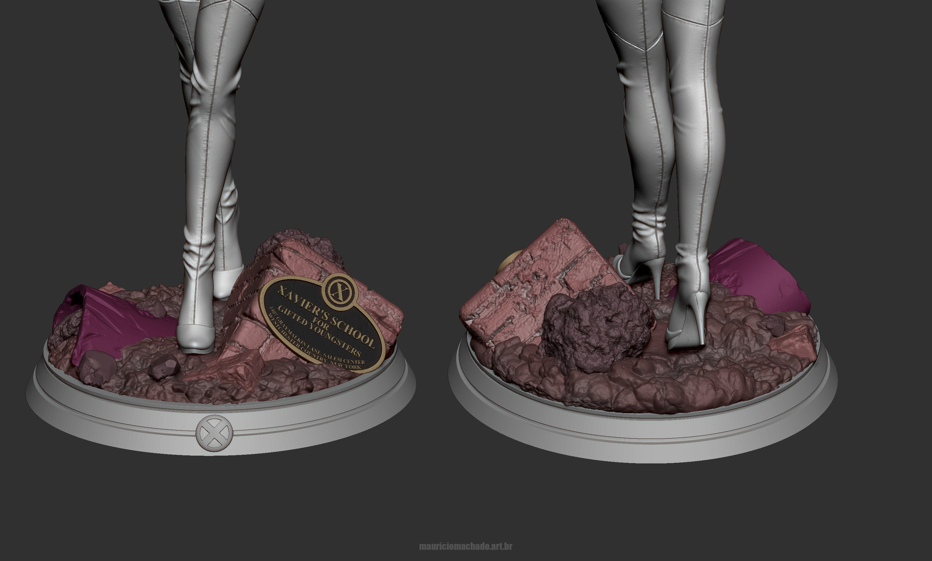 Emma Frost - X-Men 3D print model_12