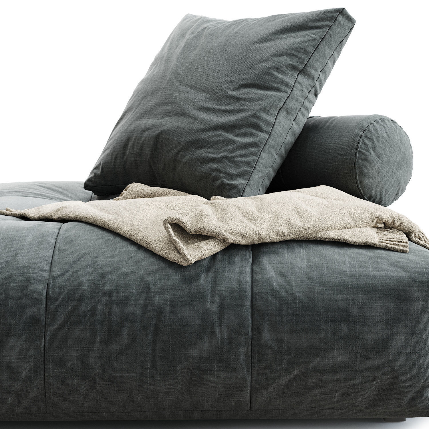 Saba Pouf PIXEL 3D model_1