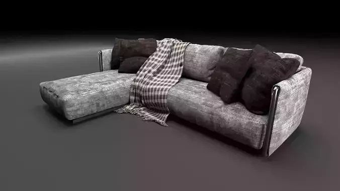 Modern Couch 3D model