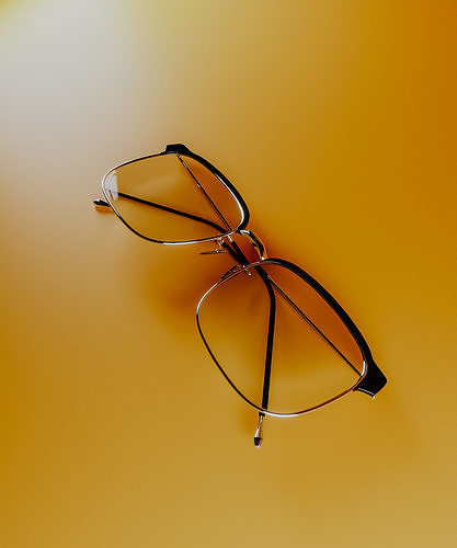 Eye glasses 3D model