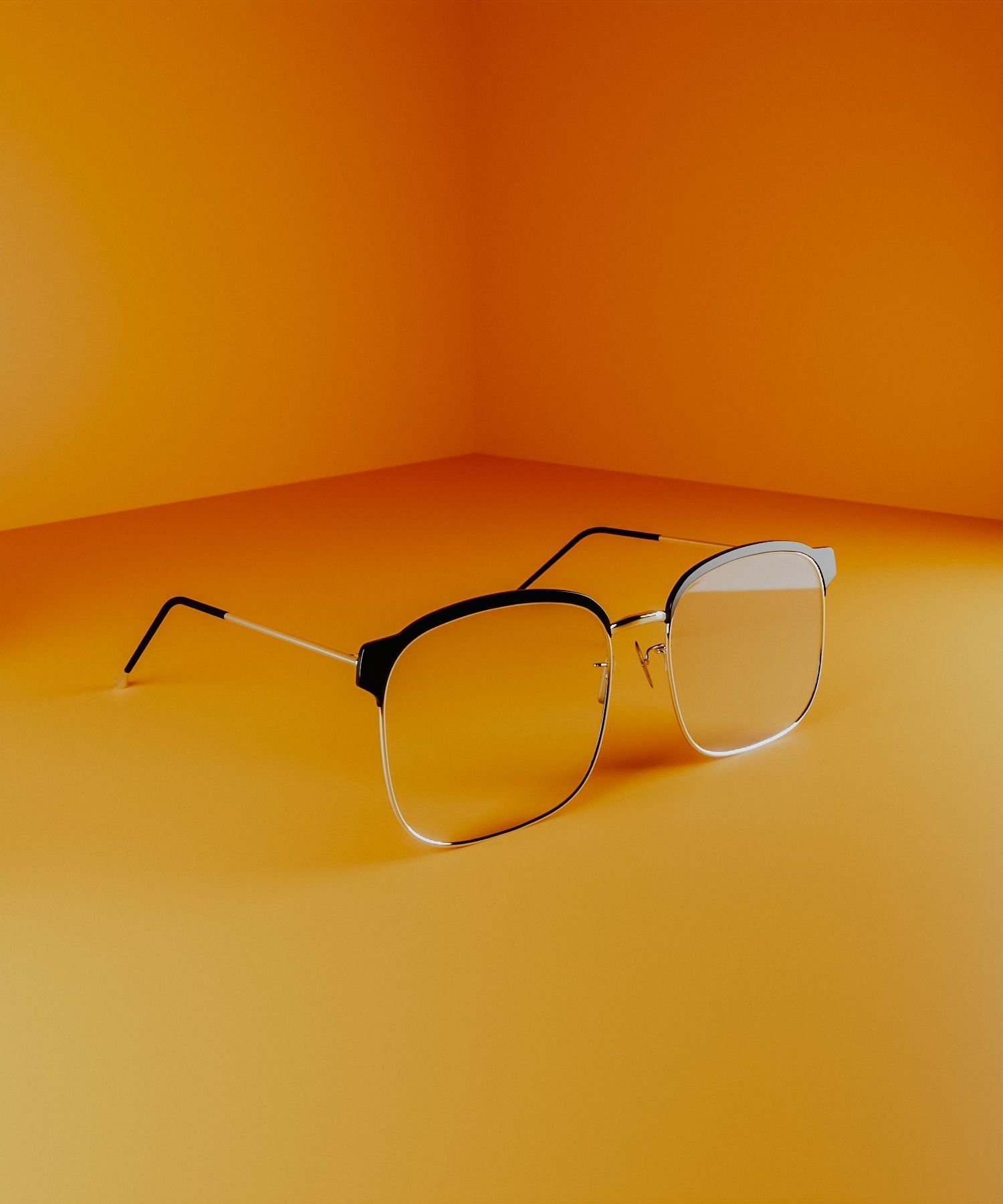 Eye glasses 3D model_1