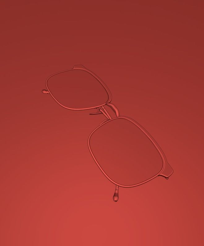 Eye glasses 3D model_5
