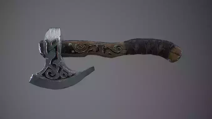Medival Hatchet Axe