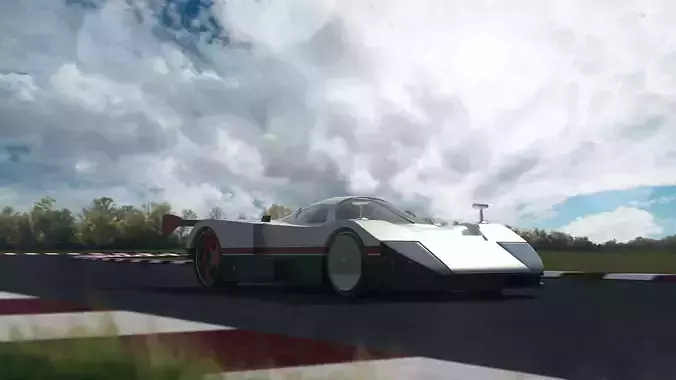 sport car 3D model