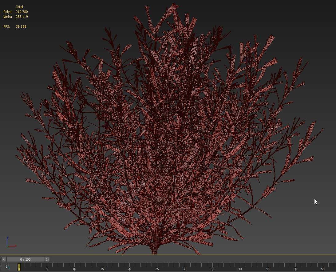 Olive tree in pot 67 3D model_3