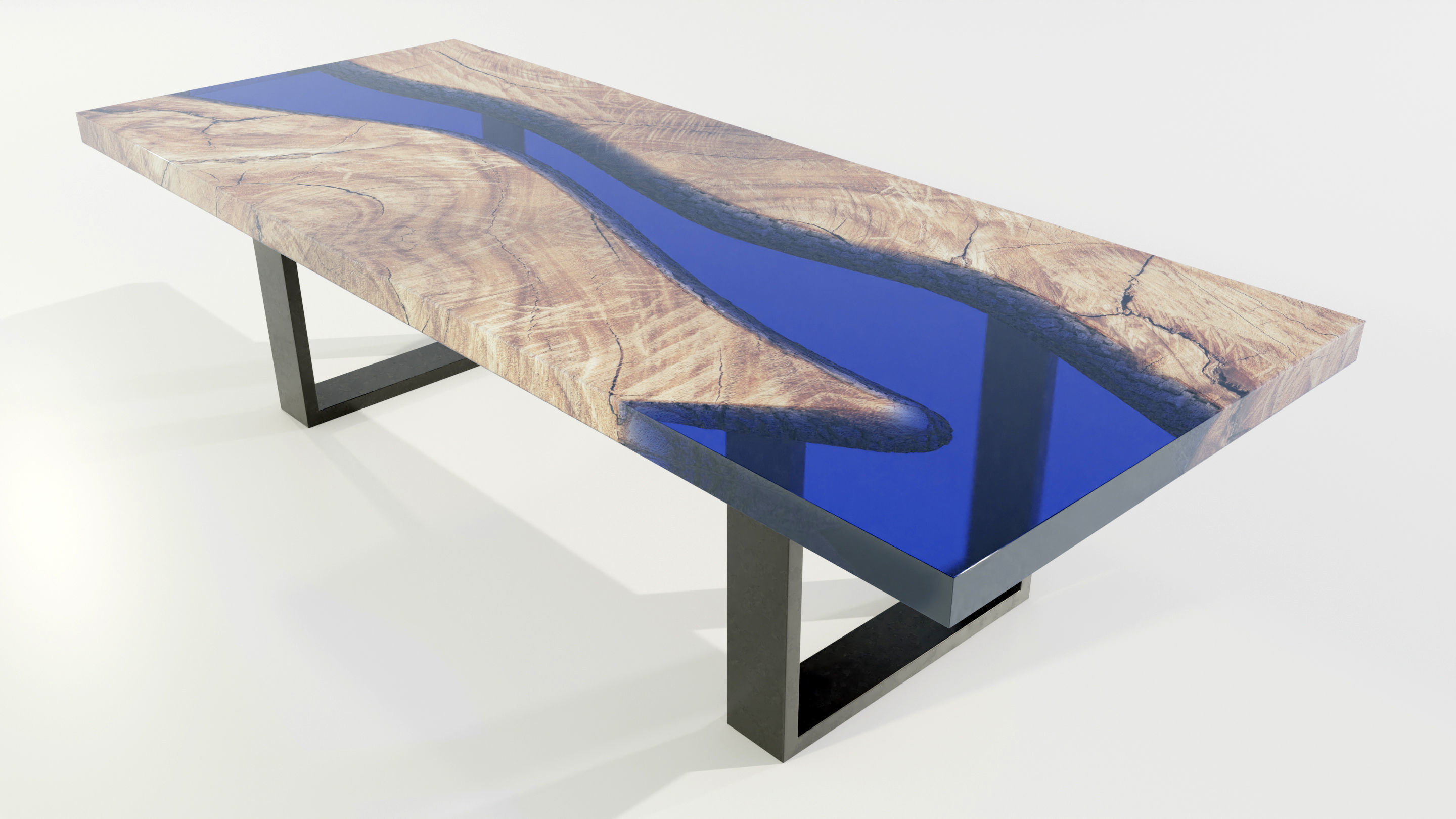 Epoxy Resin Table 3D model_2