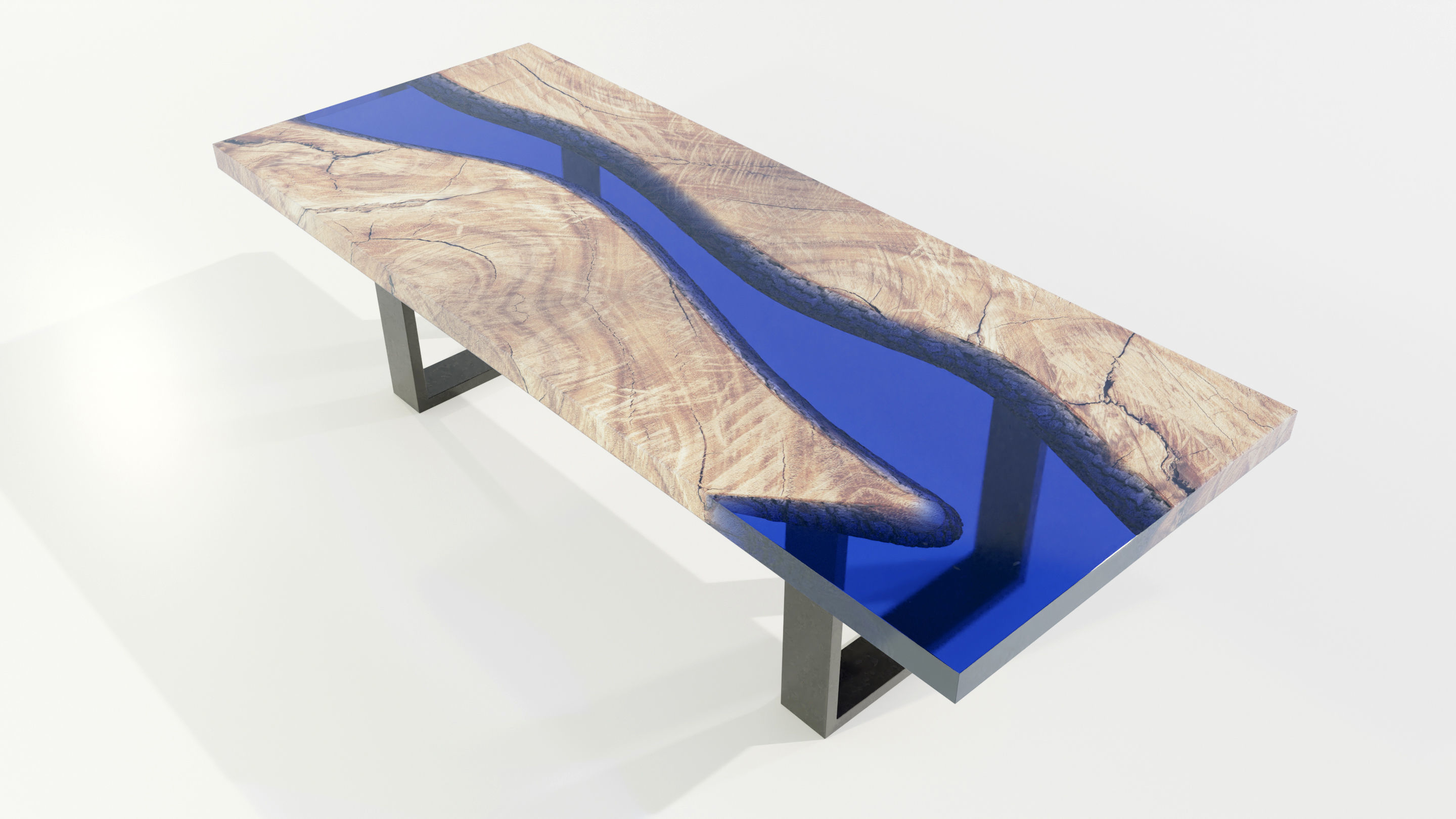 Epoxy Resin Table 3D model_6