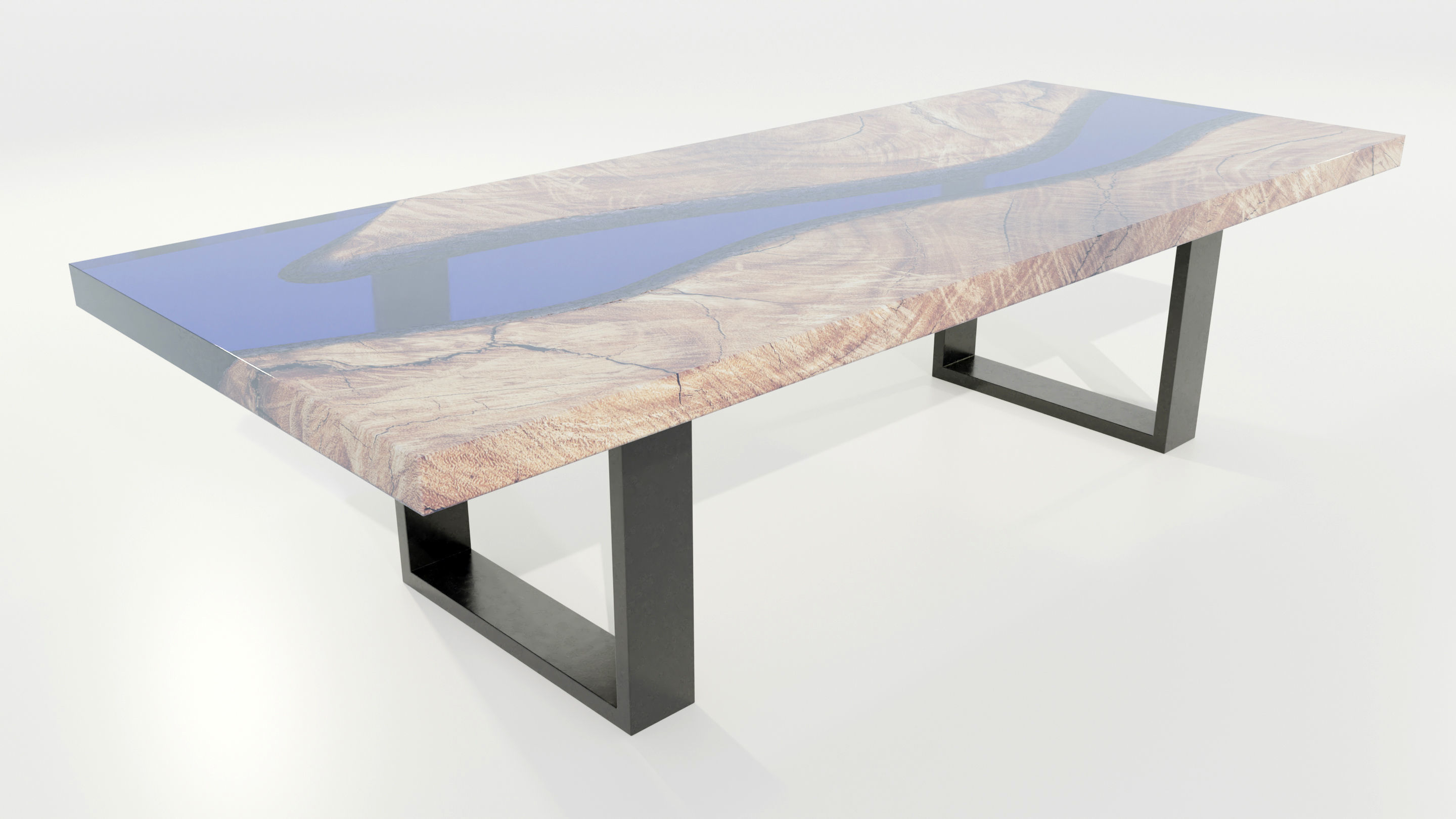 Epoxy Resin Table 3D model_3