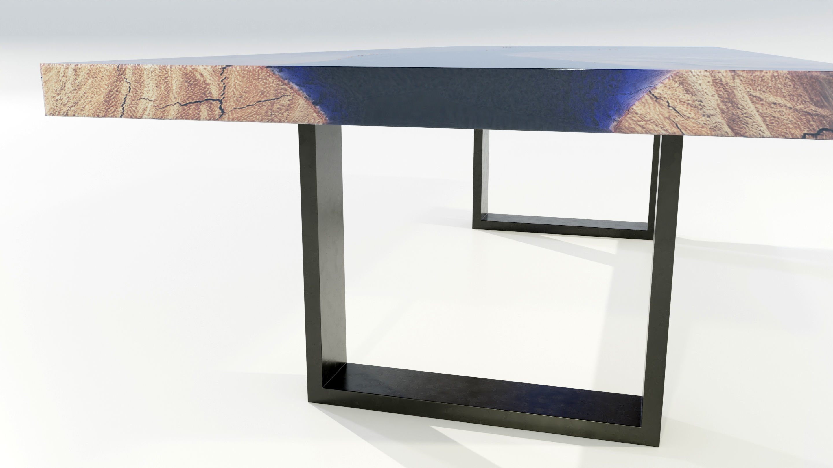 Epoxy Resin Table 3D model_8