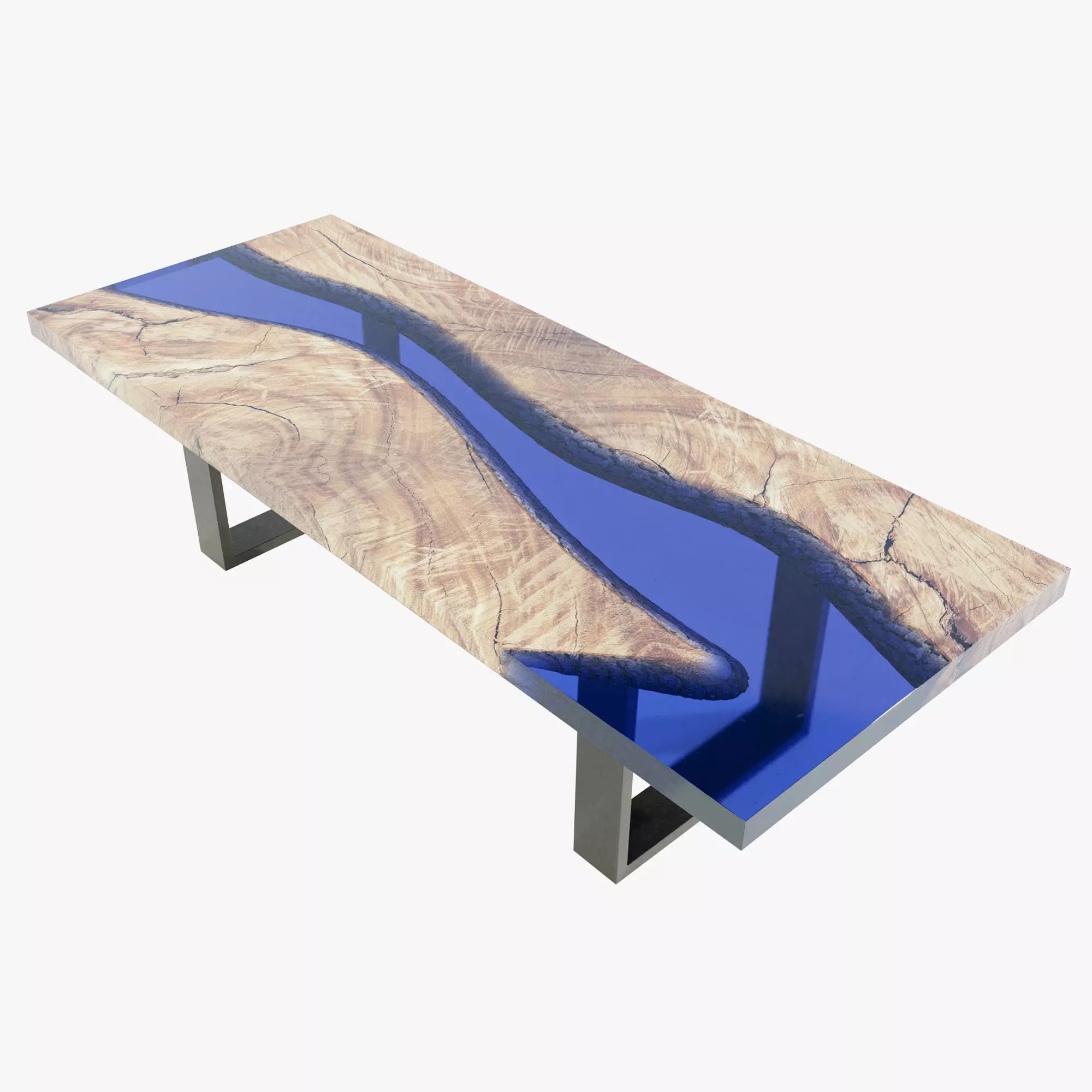 Epoxy Resin Table 3D model_0