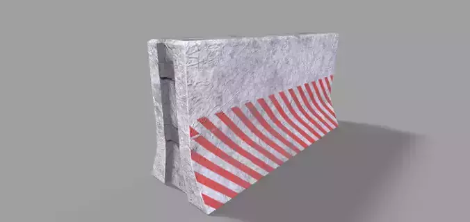 Concrete Block PBR Model