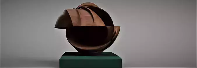 Woden Snail Shell CNC 3d