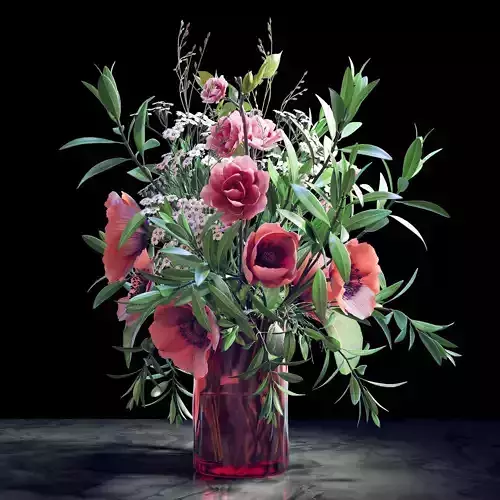 Bouquet 07 3D model