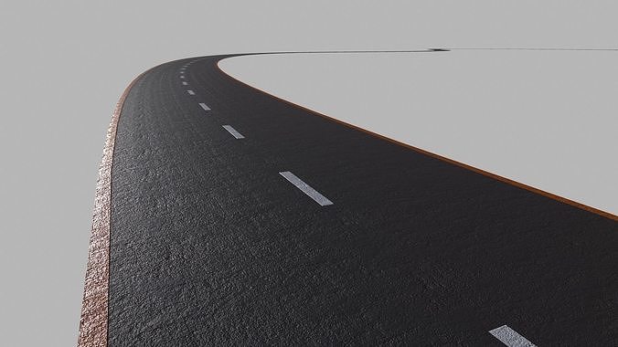 Asphalt Road - PBR Texture