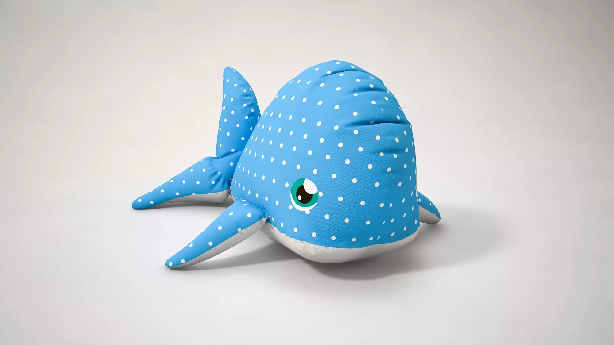 Stuffed Toy Dolphin 3D model_0