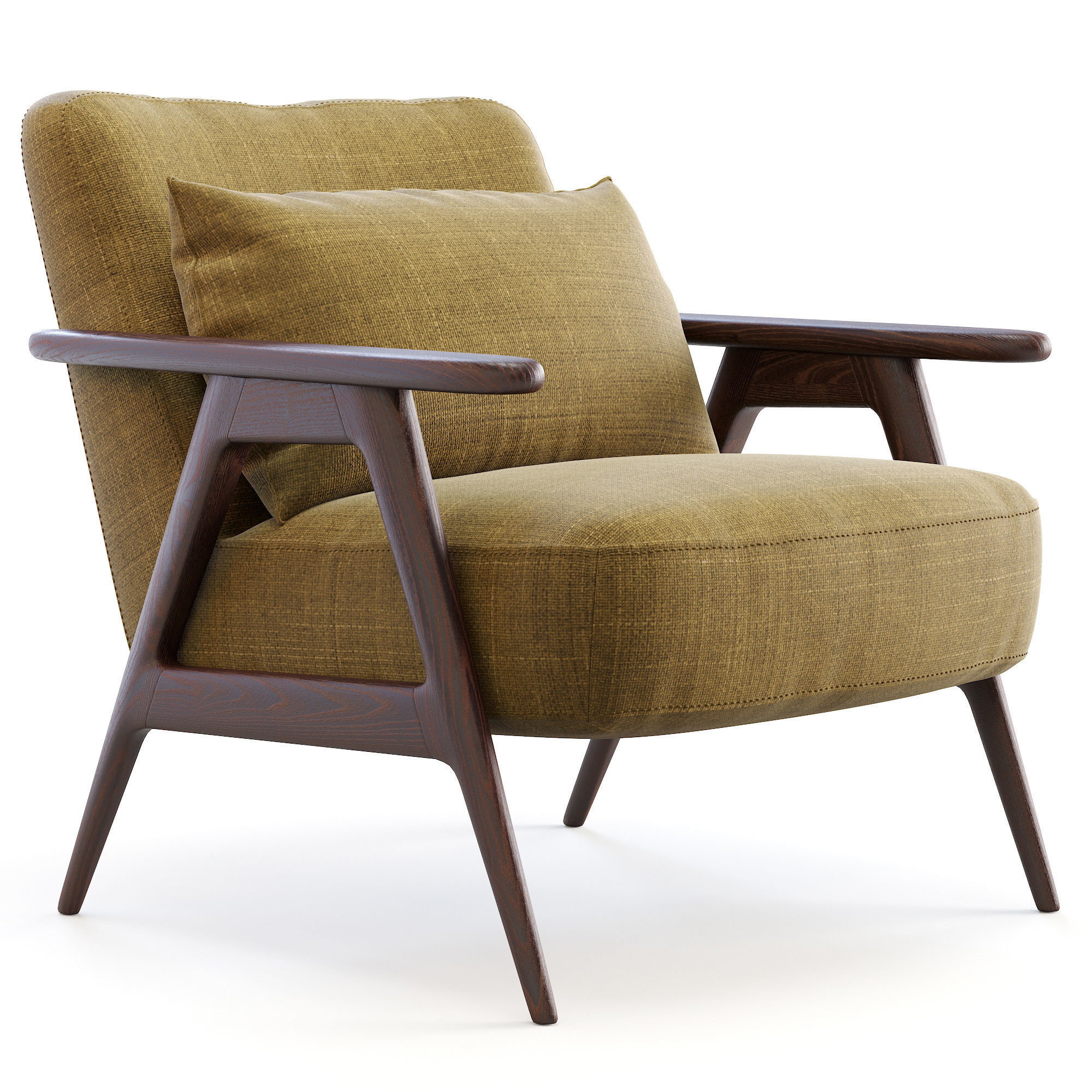 John Lewis end Partners Hendricks Accent Chair 3D model_1