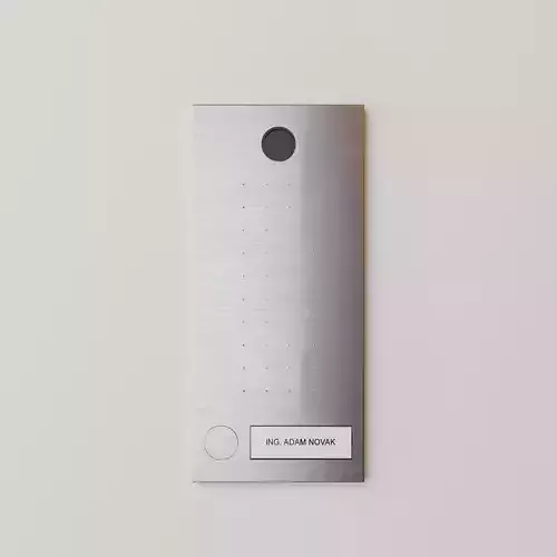 Door bell intercom 3D model