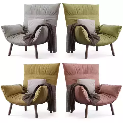 Pil Bonaldo Armchair hi 4 colors