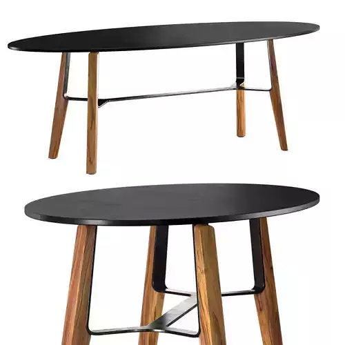 Liu CT oval Coffee Table