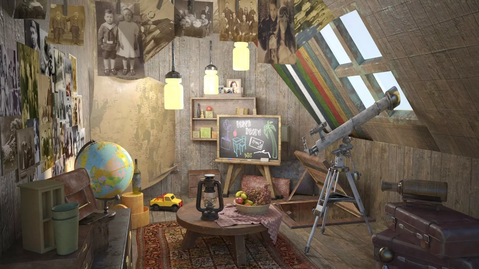 Hideout secret 3D model