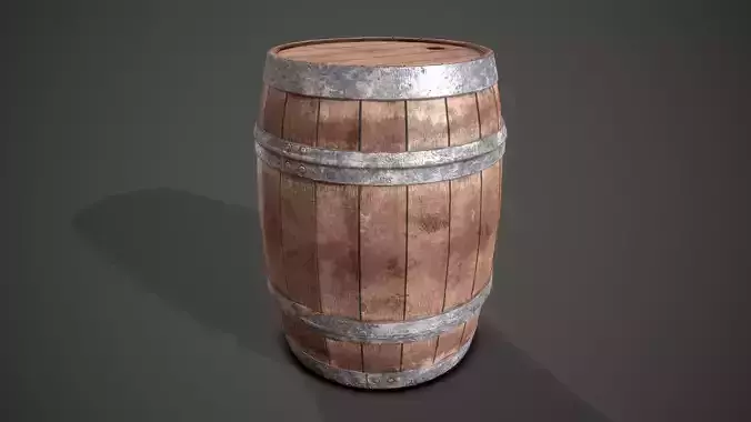 Wood Barrel